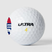 Vlag van Jefferson, Missouri Golf Balls Golfballen (Logo)