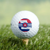 Vlag van Jefferson, Missouri Golf Balls Golfballen (Insitu Shirt)