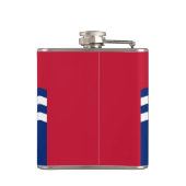 Vlag van Jefferson, Missouri Hip Flask Heupfles (Achterkant)