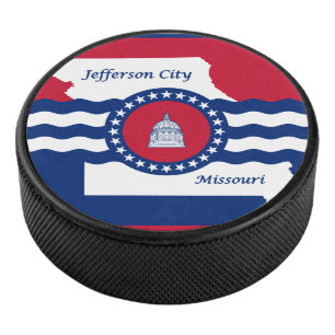 Vlag van Jefferson, Missouri Hockey Puck