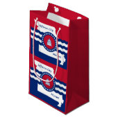 Vlag van Jefferson, Missouri Small Gift Bag Klein Cadeauzakje (Voorkant Gekanteld)