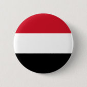 Vlag van Jemen Button (Voorkant)