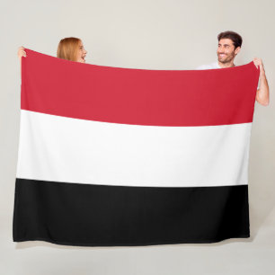 Vlag van Jemen Fleece Deken