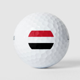 Vlag van Jemen Golfballen
