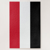 Vlag van Jemen Legpuzzel (Verticaal)