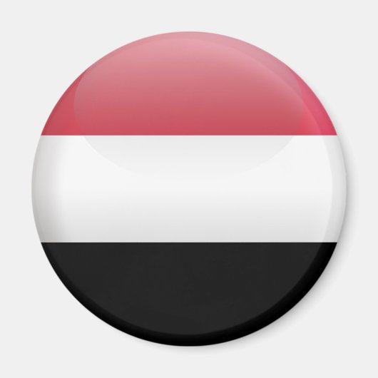 Vlag van Jemen Magneet (Voorkant)