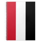 Vlag van Jemen Notitieboek (Voorkant)