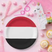 Vlag van Jemen Papieren Bordje (Feest)