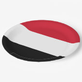 Vlag van Jemen Papieren Bordje (Gekanteld)