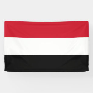 Vlag van Jemen Spandoek