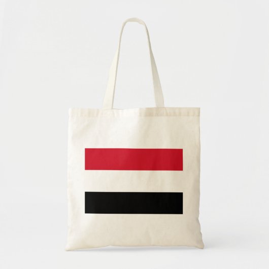 Vlag van Jemen Tote Bag (Voorkant)