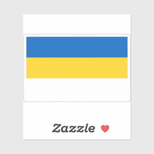 Vlag van Jena, Duitsland Sticker (Vel)