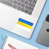 Vlag van Jena, Duitsland Sticker (Laptop met iPhone)