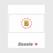 Vlag van Jerevan, Republiek Armenië Sticker (Vel)