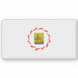 Vlag van Jerevan, Republiek Armenië Sticker