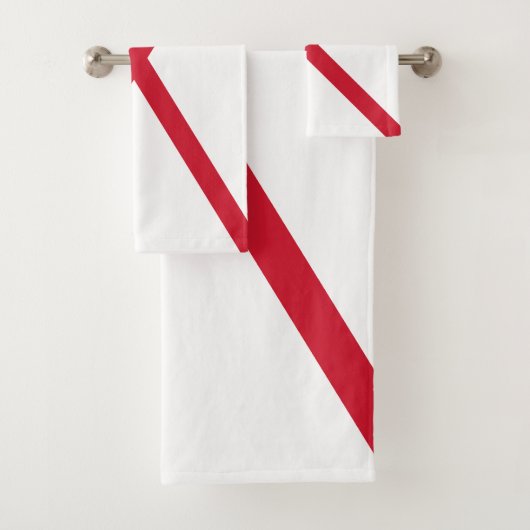 Vlag van Jersey Bad Handdoek (Insitu)