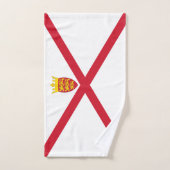 Vlag van Jersey Bad Handdoek (Handdoek)