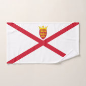 Vlag van Jersey Bad Handdoek (Handdoek)