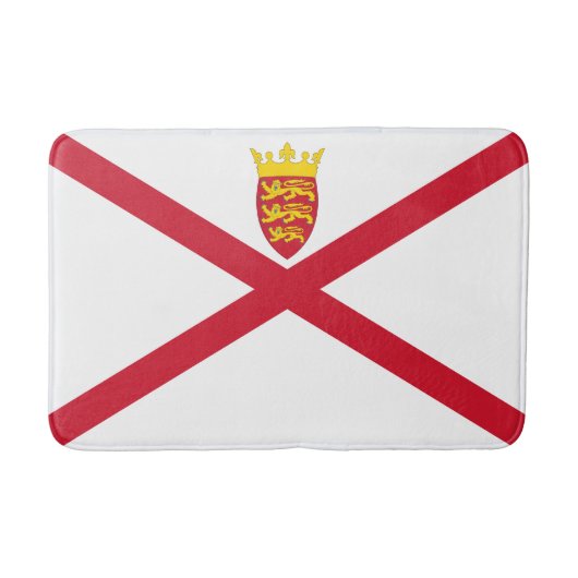 Vlag van Jersey Badmat (Voorkant)