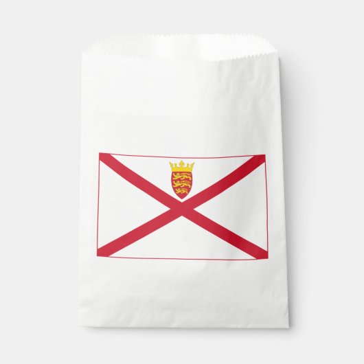 Vlag van Jersey Bedankzakje (Voorkant)