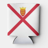 Vlag van Jersey Blikjeskoeler (Voorkant)