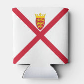 Vlag van Jersey Blikjeskoeler (Achterkant)