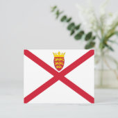 Vlag van Jersey Briefkaart (Staand voorkant)