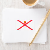 Vlag van Jersey Etiket (Insitu)