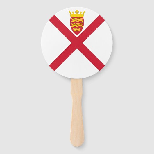 Vlag van Jersey Handwaaier (Voorkant)