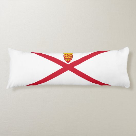 Vlag van Jersey Lichaamskussen (Voorkant)