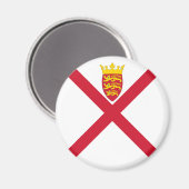 Vlag van Jersey Magneet (Voorkant / Achterkant)
