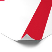Vlag van Jersey Poster (Hoek)