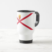 Vlag van Jersey Reisbeker (Voorkant rechts)