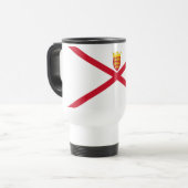 Vlag van Jersey Reisbeker (Voorkant links)
