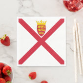 Vlag van Jersey Servet (Insitu)