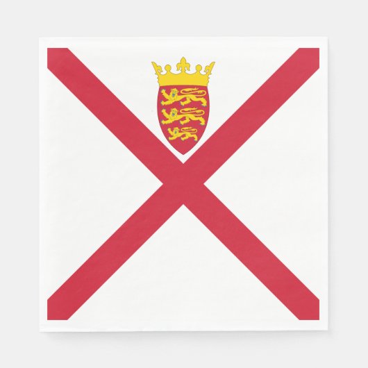 Vlag van Jersey Servet (Voorkant)