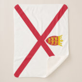 Vlag van Jersey Sherpa Deken (Voorkant)