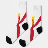 Vlag van Jersey Sokken (Links)
