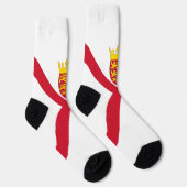 Vlag van Jersey Sokken (Rechts)