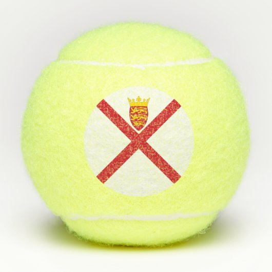 Vlag van Jersey Tennisballen (Voorkant)