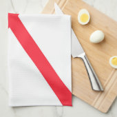 Vlag van Jersey Theedoek (Quarter Fold)