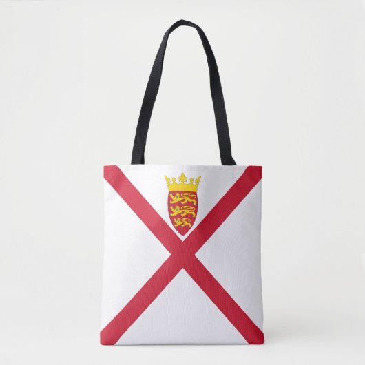 Vlag van Jersey Tote Bag (Voorkant)