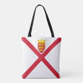 Vlag van Jersey Tote Bag (Achterkant)