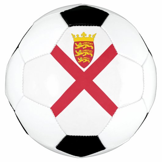 Vlag van Jersey Voetbal (Voorkant)