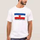 Vlag van Joegoslavië (1945-1992) T-shirt (Voorkant)