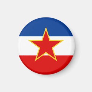 Vlag van Joegoslavië Magneet