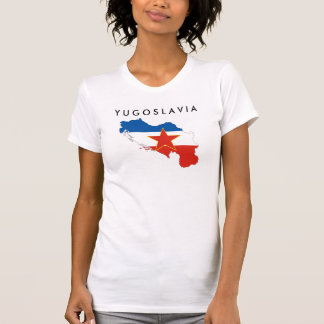 vlag van joegoslavië : silhouette t-shirt