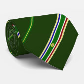 vlag van Johannesburg Stropdas (Opgerold)