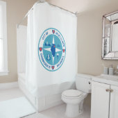 Vlag van Joliet (Illinois) Douchegordijn (In situ)