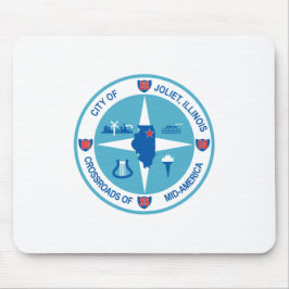 Vlag van Joliet (Illinois) Muismat
